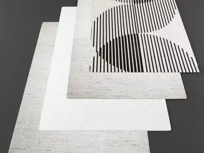 Rugs set263 3D model