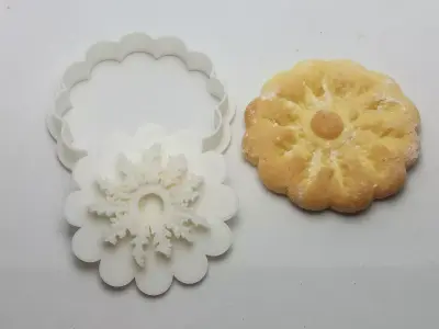 Cookie cutter with marker Eguzkilore 3D print model