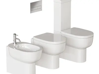 Galassia M2 55 WC Full Set 3D model