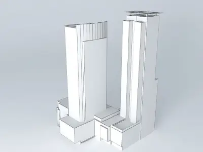 The Plaza and The Keraton 3D model