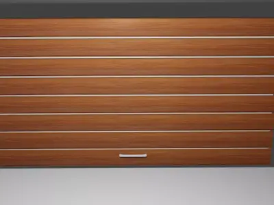 Garage door 3D model purchase