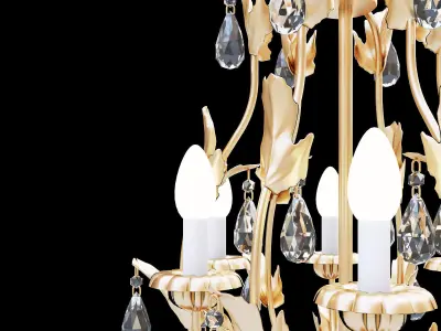 Kronleuchter crystal chandelier 3D model
