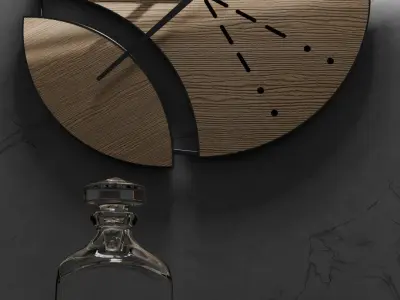 Clock on wall Free 3D model purchase