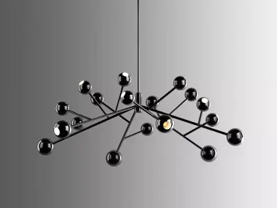 Ceiling light 3D model 75