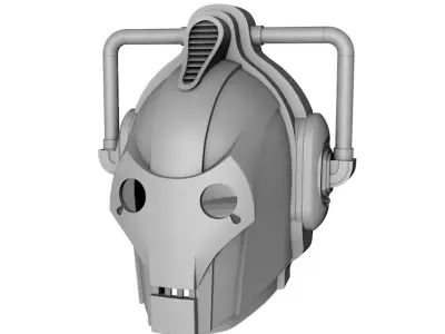 Cyberman - Cyber Leader Helmet 3D print model
