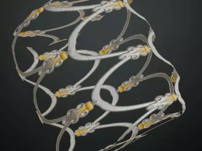 Full Opaque White Glass Pattern Transparent PBR Seamless Texture