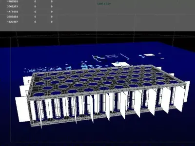 battery pack 3D model