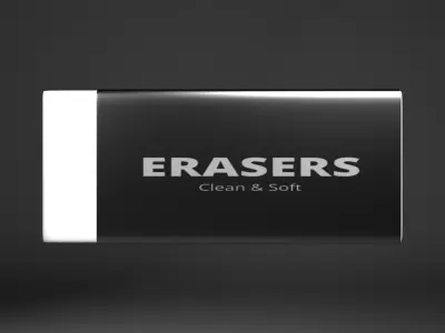 Erasers brazers logo 3D model