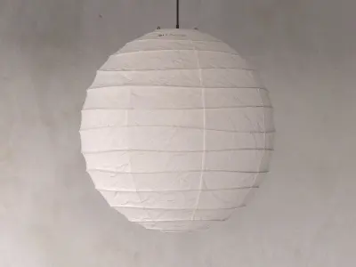 Akari 55D Lamp by Isamu Noguchi 3D model