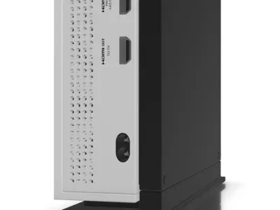 Xbox One S Console for Element 3d 3D model