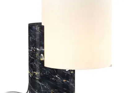 Lea table lamp by Matteo Nunziati  Low-poly 3D model