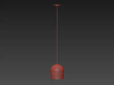 SUN SPOT GLASS PENDANT from Richmond 3D model