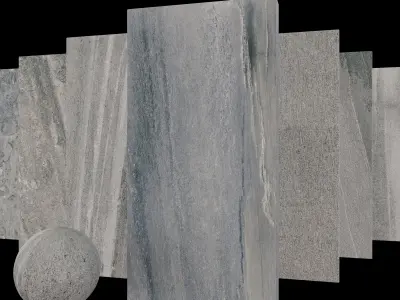 Stone Set Santorini Fume 60x120 Set 2 Texture