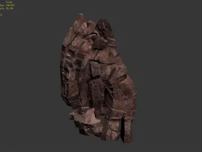 Brutal tribe - the cliff 12 3D model