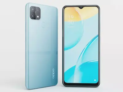 oppo A15 3D model
