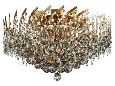 Chandelier Karolina Low-poly 3D model