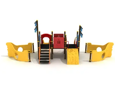 Metal Ship Concept Playkid 039 3D model