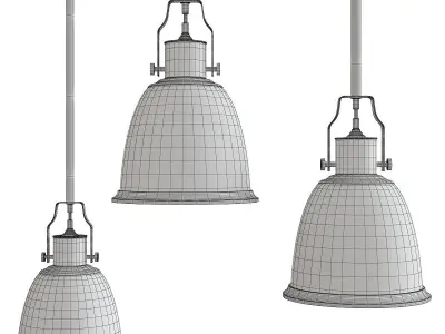 Hobson Pendant Light Low-poly 3D model