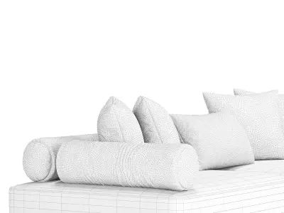 Window Pillows Set 1 Composition 3D model
