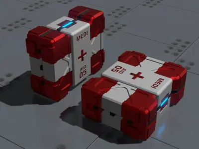 Sci-Fi First Aid 3D model