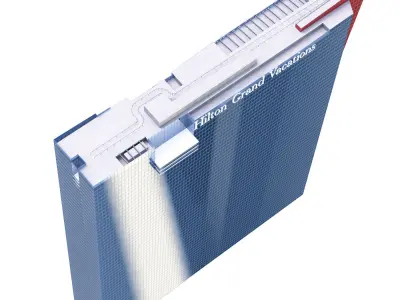 Hilton Grand Vacations Las Vegas Hotel 3D model