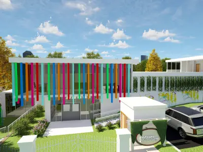 Kindergarten Nursery 3D model