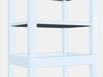 IDANAS Side table 1 Low-poly 3D model