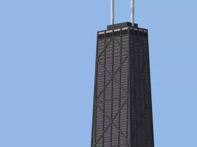 John Hancock Center 3D print model