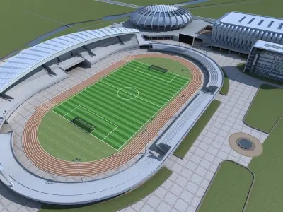 Stadium 2 3D model