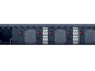 Set 7a - Death Star Hallway 1 1-18 scale Kenner Hasbro 3D print model