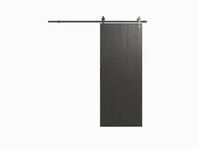 Interior Door 06 3D model