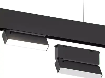 Line Turn Track Light by Forstlight  3D model