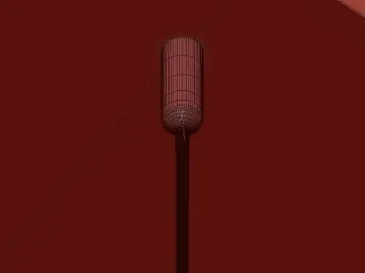 Circular 5 Turret designed by Jeremy Pyles 3D model