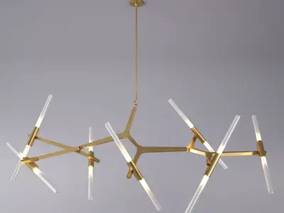 Agnes Chandelier Free 3D model