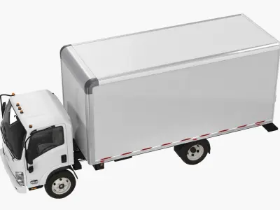  Box Truck Isuzu NPR 2018 