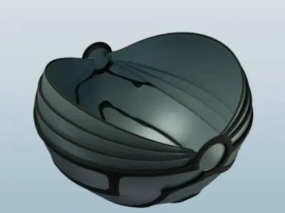 Pod of Omnitrix from Ben 10 Low-poly 3D model