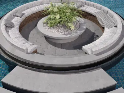 SWIMMING POOL NO79 A 3D model