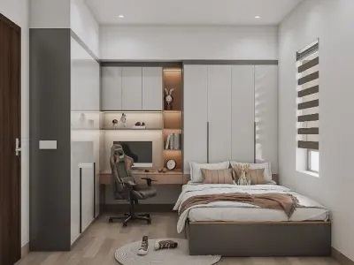 Luxury Modern Apartment Interior Design  3D model