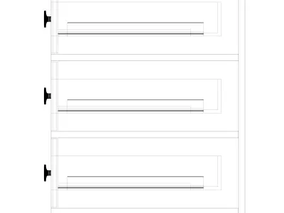 Office Table 3D model