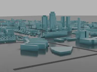 ASTANA CITY SCAPE 3D model