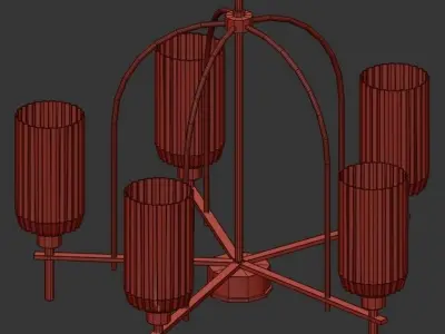 Espy Chandelier 3D model