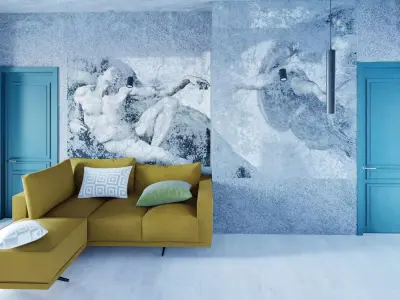 living room  Low-poly 3D model