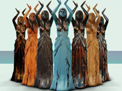 Women Statue 3D model