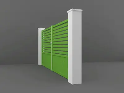 Outdoor Gate  3D model