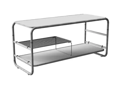 Academy TV cabinet 98 x 46 cm 3D model