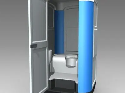 WC Portable 3D model