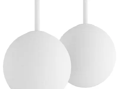 TR Bulb Single Pendant 3D model