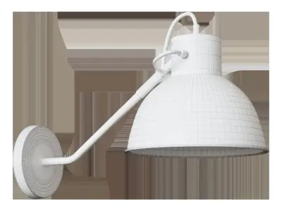 Wall lamp Odalis black 3D model