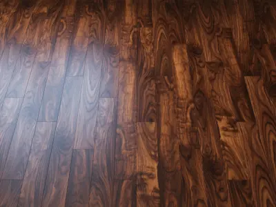 Parquet Coswick Inspire NUT SELECT natural 3D model