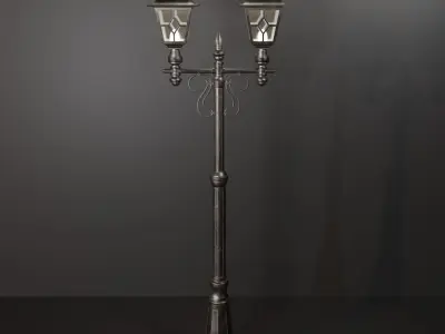 Street lamp 3D model